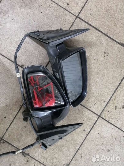 Зеркало правое чёрное ауди а6 4ф 4f 04-08