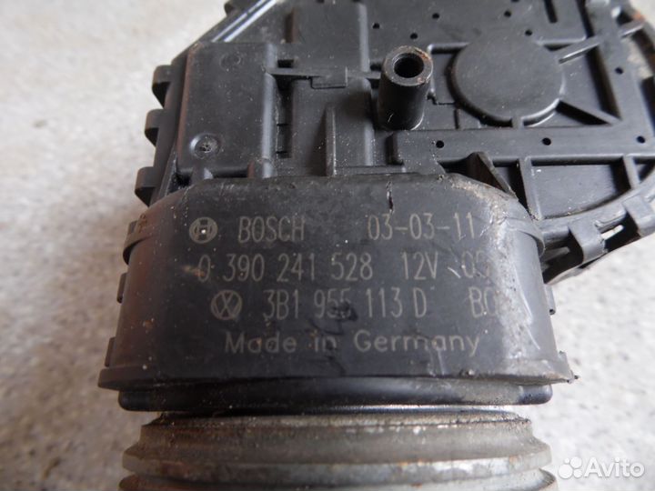 Моторчик дворника пассат б5 б5+ фольксваген