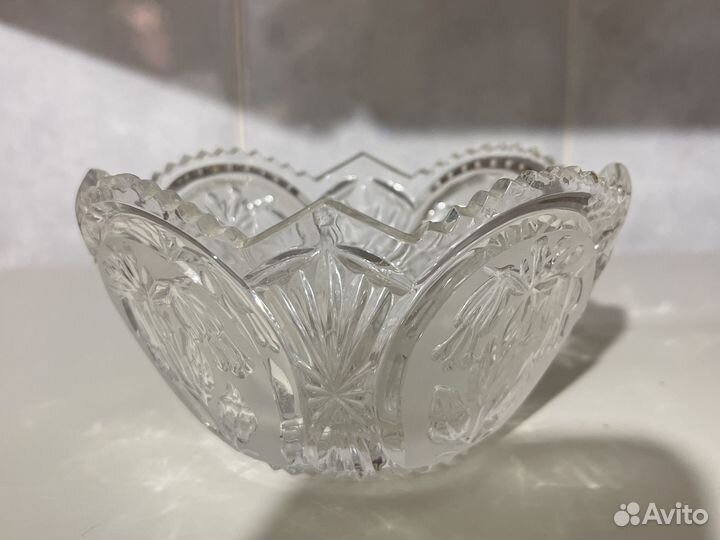 Ваза хрустальная СССР