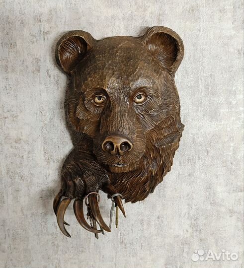 Ключница настенная из дерева 