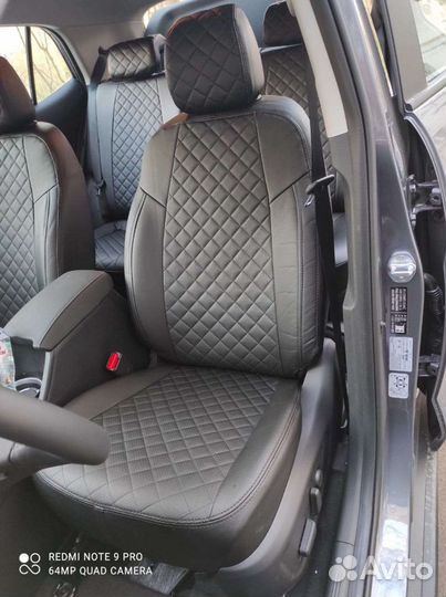 Авточехлы хундай крета по лекалам