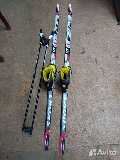 Лыжи беговые детские 150 с ботинками