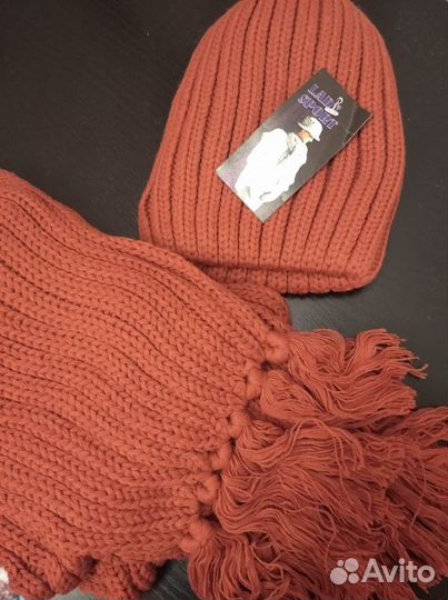 Набор шапка+шарф