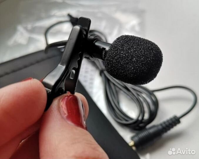 Микрофон петличка, для смартфонов