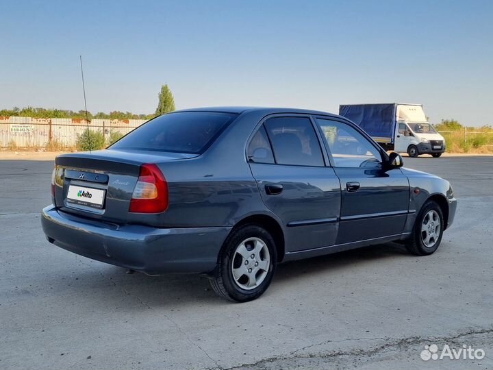 Hyundai Accent 1.5 AT, 2004, 292 675 км