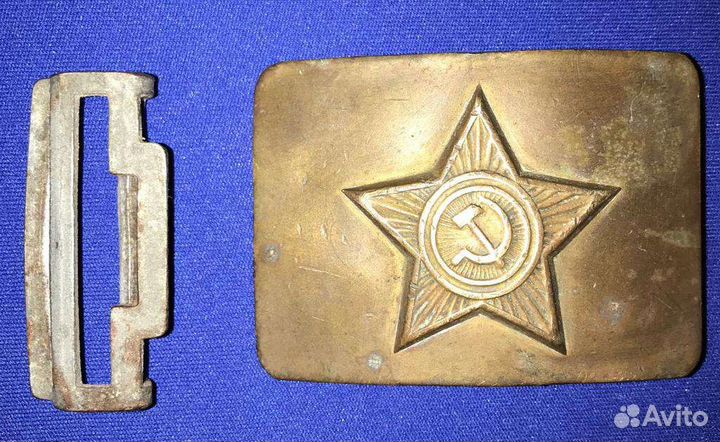 Армейская пряжка для ремня, СССР