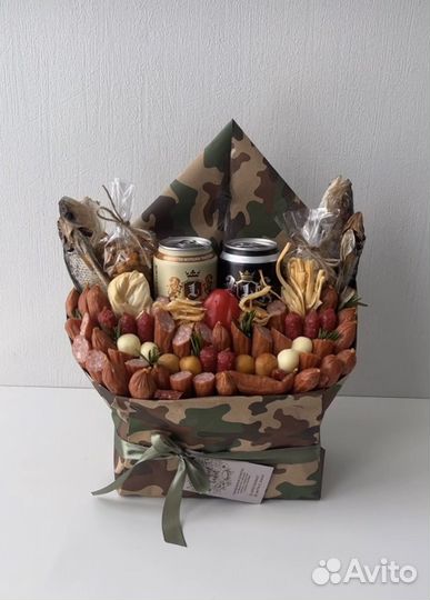 Мужские букеты съедобные