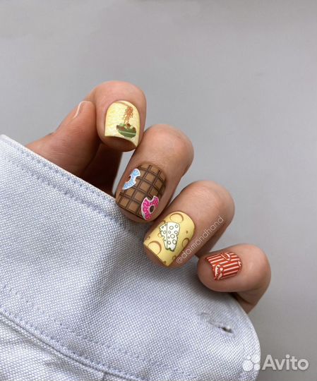 Модель на маникюр