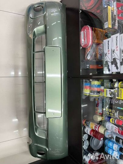 Бампер в цвет калина