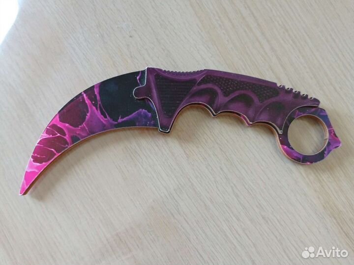 Деревянный нож керамбит