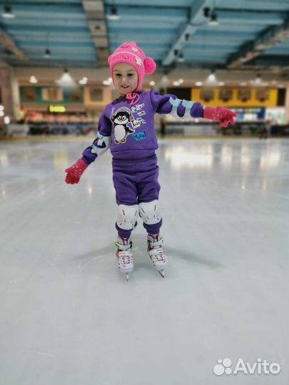 Обучение катанию на коньках