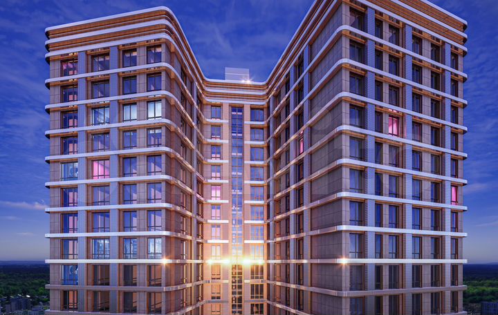 2-к. квартира, 67,4 м², 22/26 эт.