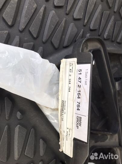 Ковики задние BMW X3 F25 оригинал