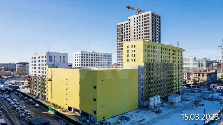 3-к. квартира, 71,3 м², 9/25 эт.