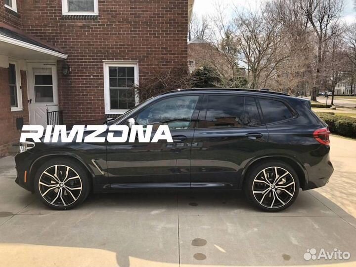 Литые диски 701m Style R21 et37.0 5x120.0 Matte bl