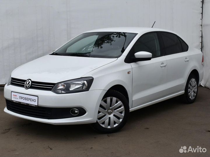 Volkswagen Polo 1.6 AT, 2015, 99 330 км