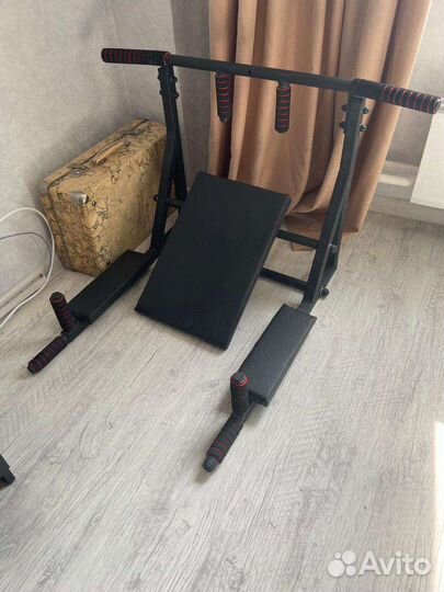 Турник настенный 3 в 1 бу