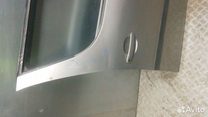 Дверь боковая погнутугол Skoda Roomster (2006-2010)