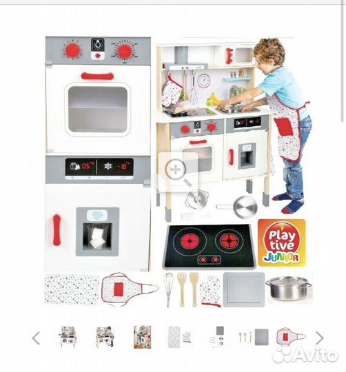 Детская кухня During деревянная