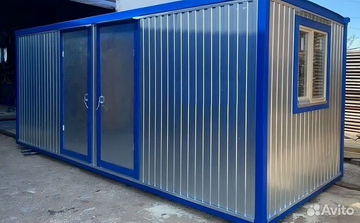 Бытовка для размещения строителей, бк-04 - (двп)