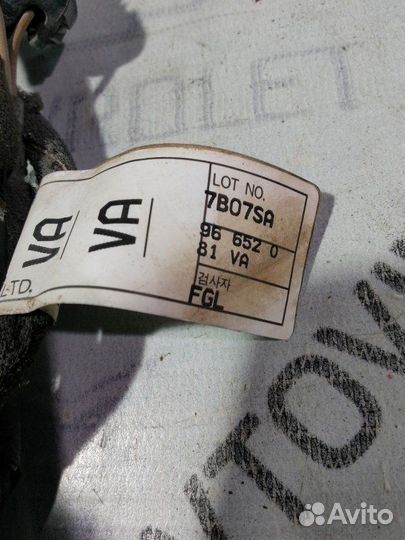 Коса двери (проводка) задняя правая Chevrolet Aveo