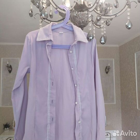 Рубашка школьная