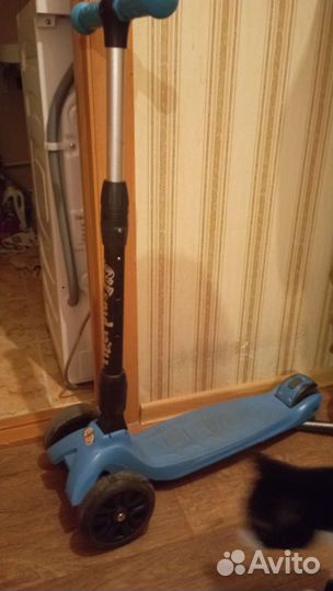 Самокат детский трехколесный бу