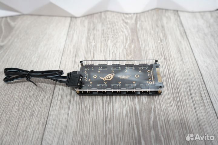 Хаб, hub, контроллер подсветки кулера argb 3pin 5v