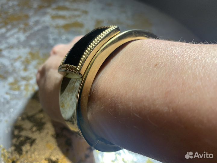 Винтажный браслет под золото