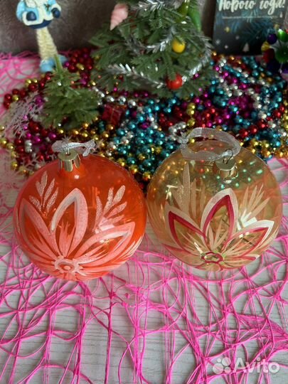 Елочные игрушки «Шары»
