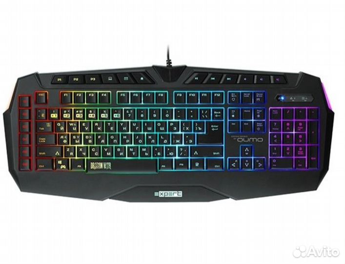 Игровая клавиатура Qumo Expert Black USB