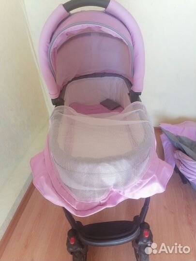 Коляска для новорожденных 2в1