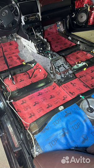 Шумоизоляция Toyota Camry Rav 4 Corolla