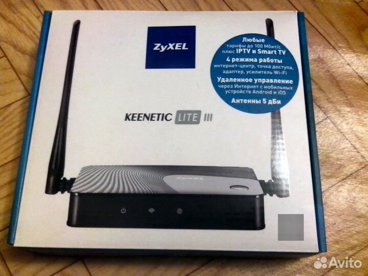Wi-Fi роутер Zyxel Keenetic Lite III rev.B отл сос
