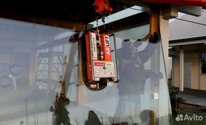 Аренда вакуумного захвата длямонтажа стеклопакетов