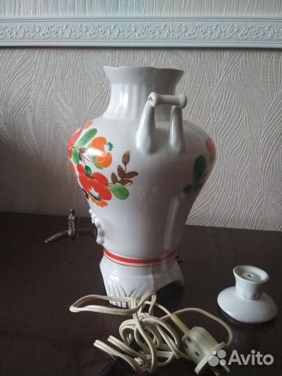 Самовар электрический фарфоровый