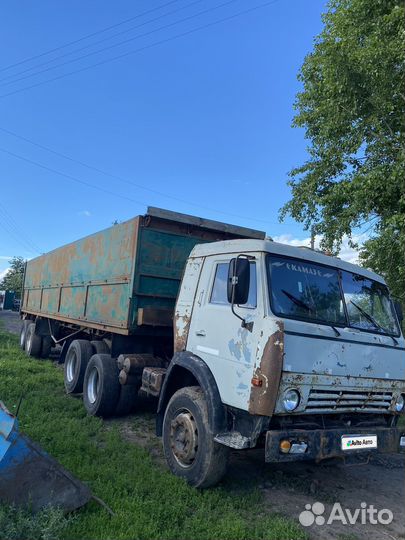 КАМАЗ 5410 с полуприцепом, 1990