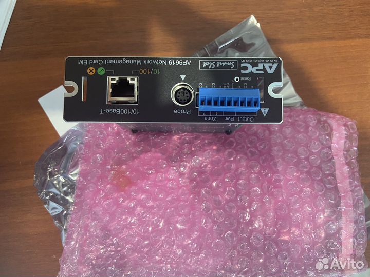 APC AP9619 - плата сетевого управления ибп