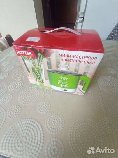 Пароварка электрическая и мини кастрюля