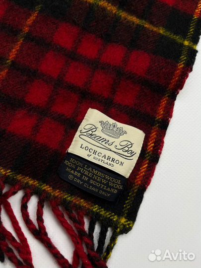 Шерстяной шарф Beams оригинал