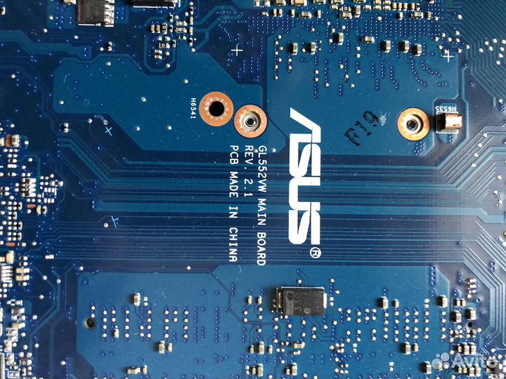 Материнская плата ноутбука asus LG552VW