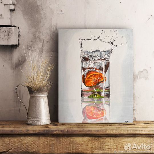 Интерьерная картина ручная работа