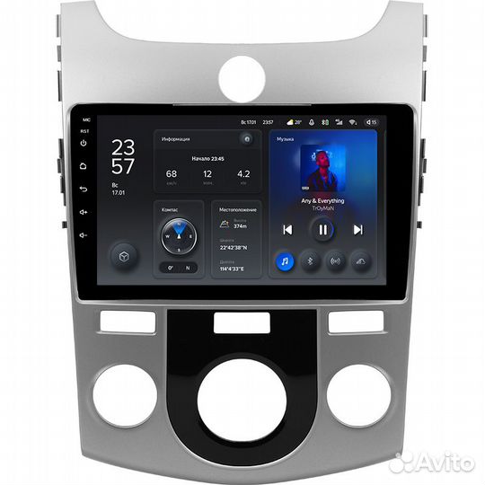 Магнитола Киа Церато 2 2008-2013 Андроид Teyes X1