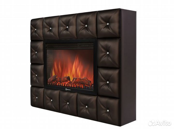 Портал Firelight Crystal 30 тёмная экокожа