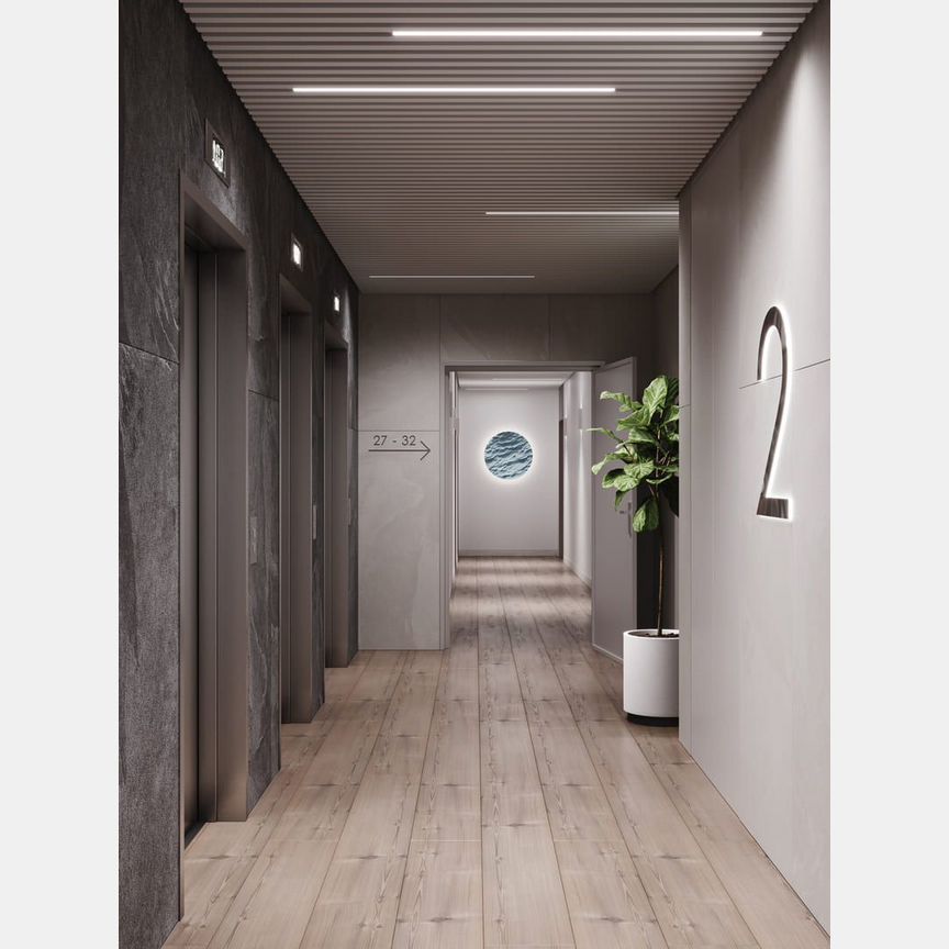 2-к. квартира, 49,5 м², 24/28 эт.