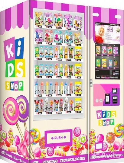 Торговый автомат детских игрушек Kids Shop