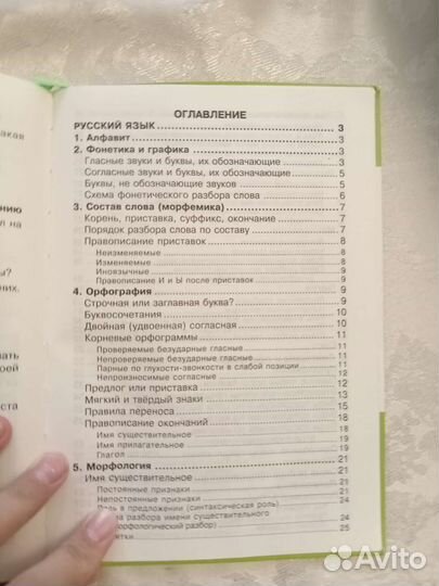 Справочник для начальных классов