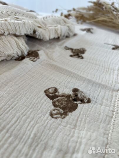 Плед покрывало муслин