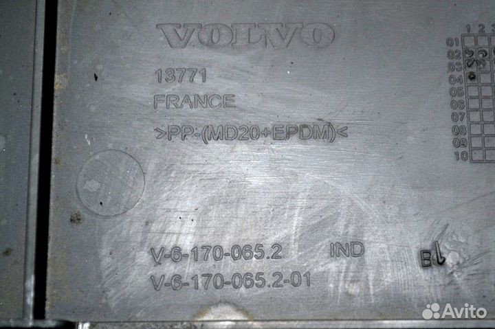 Отделения для хранения в торпеде volvo FH12 2-seer