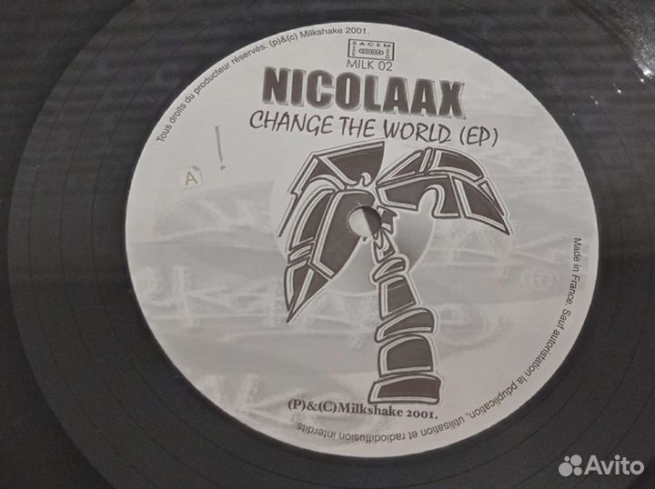 Пластинка Nicolaax - Change the world